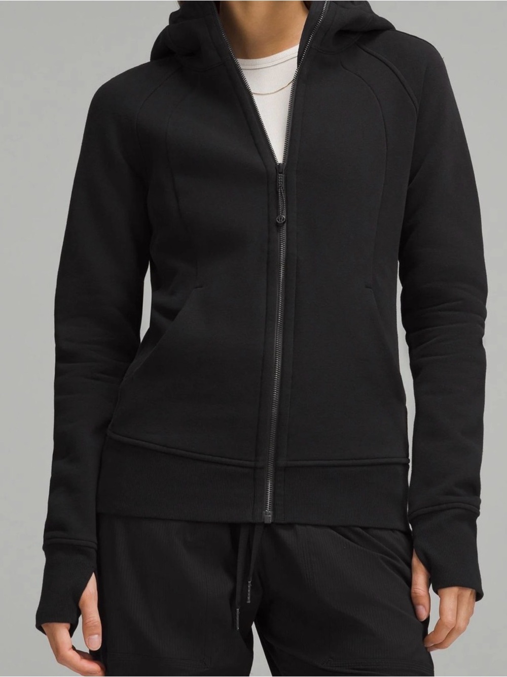 Lululemon Scuba Full Zip Hoodie Black